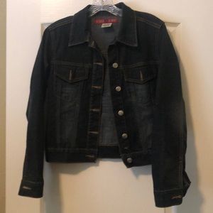 Nordstrom dark wash denim jacket
